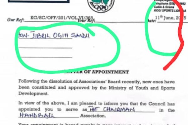 Stakeholders Petition National Body to Block Fraudulent Sports Appointment in Kogi