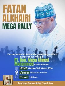 Read more about the article Exposed: Alleged Plot by Nasarawa Accountant-General to Stage-Manage Mega Rally Ahead of 2027 Guber Race