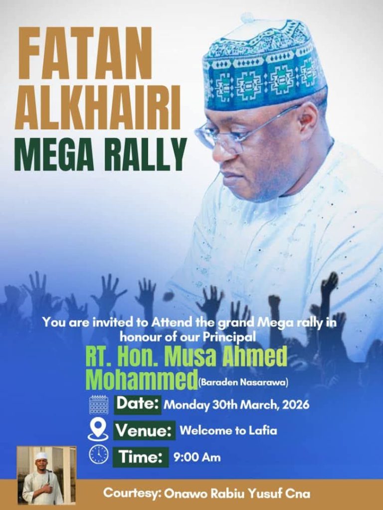 Nasarawa State Accountant General, Dr. Musa Ahmed
