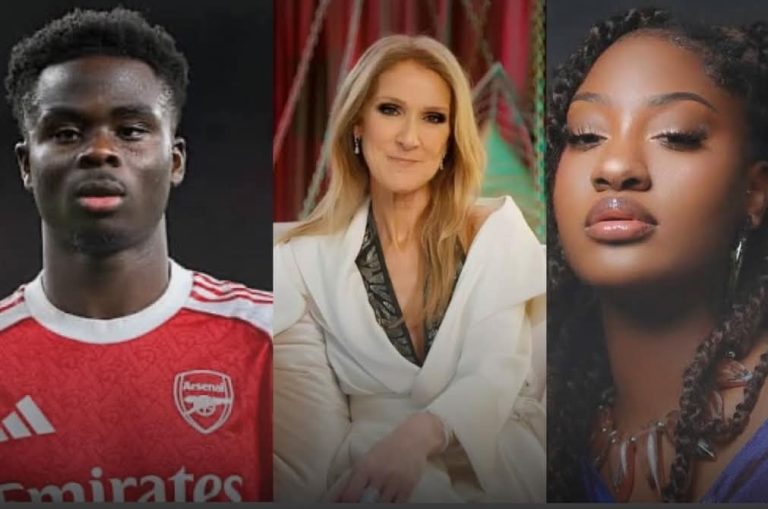"I Don't Know Celine Dion"—Arsenal Star Bukayo Saka Stuns Tems with Shocking Confession in Viral Studio Banter