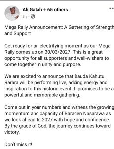 Exposed: Alleged Plot by Nasarawa Accountant-General to Stage-Manage Mega Rally Ahead of 2027 Guber Race