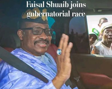 Nasarawa 2027: Shuaib Faisal Defies Odds, Declares Guber Bid Against Gov Sule’s Preferred Successor, Wadada