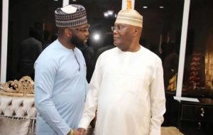 Hon. Emeka Bahadur Ndubuisi and Former Vice President, Alhaji Atiku Abubakar
