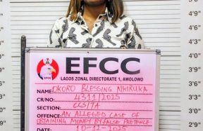 Popular social media influencer and self-styled relationship therapist, Okoro Blessing Nkiruka