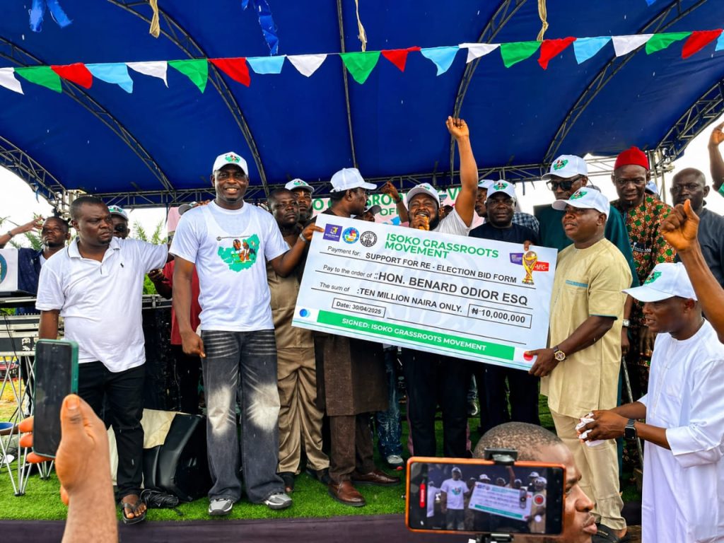 IGM Donates N10m to Odior, Endorses Tinubu, Oborevwori, Ukodhiko for Second Term