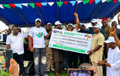 IGM Donates N10m to Odior, Endorses Tinubu, Oborevwori, Ukodhiko for Second Term