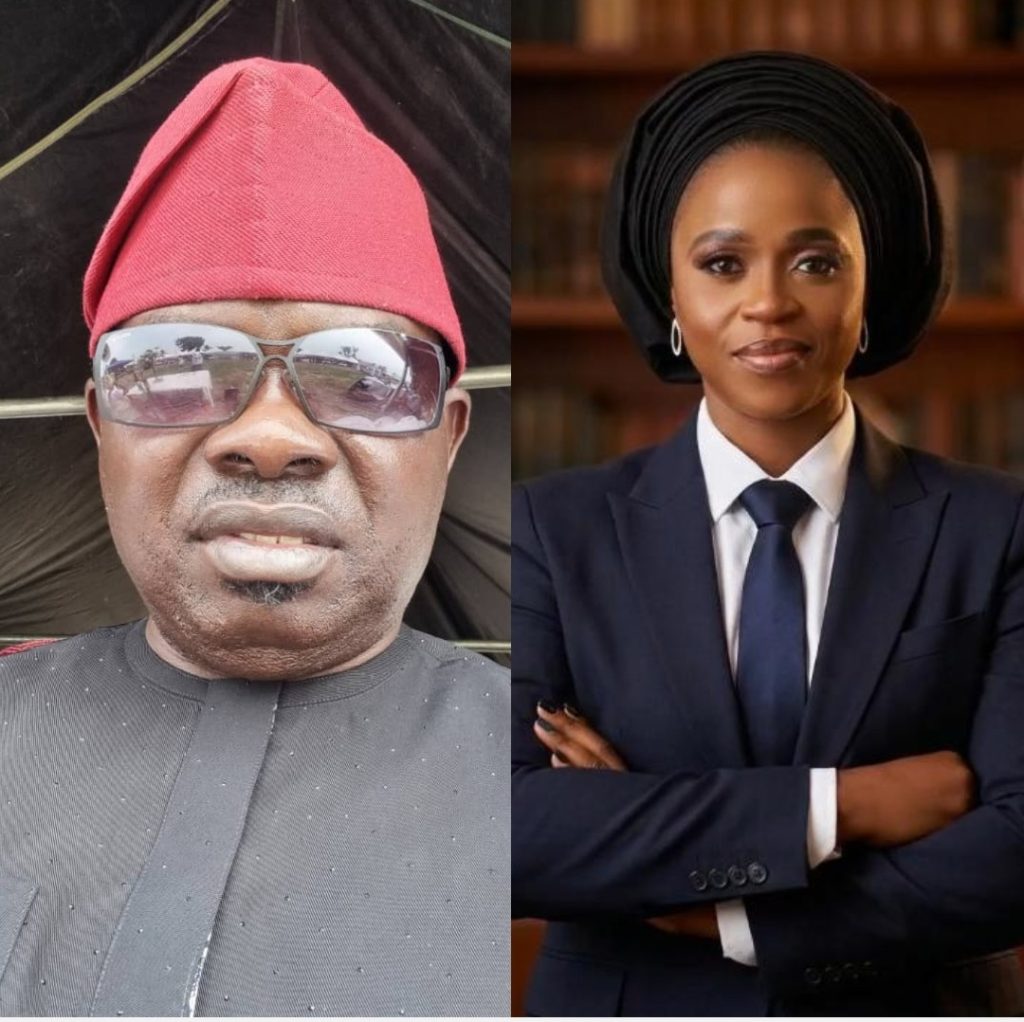 Chief Mathias Efe Olowu and Stella Okotete