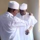 Former Speaker of the Nasarawa State House of Assembly and Chairman of the Governing Council of Federal Polytechnic Damaturu, Yobe State, Rt. Hon. Ibrahim Balarabe Abdullahi and Senator Ahmed Aliyu Wadada