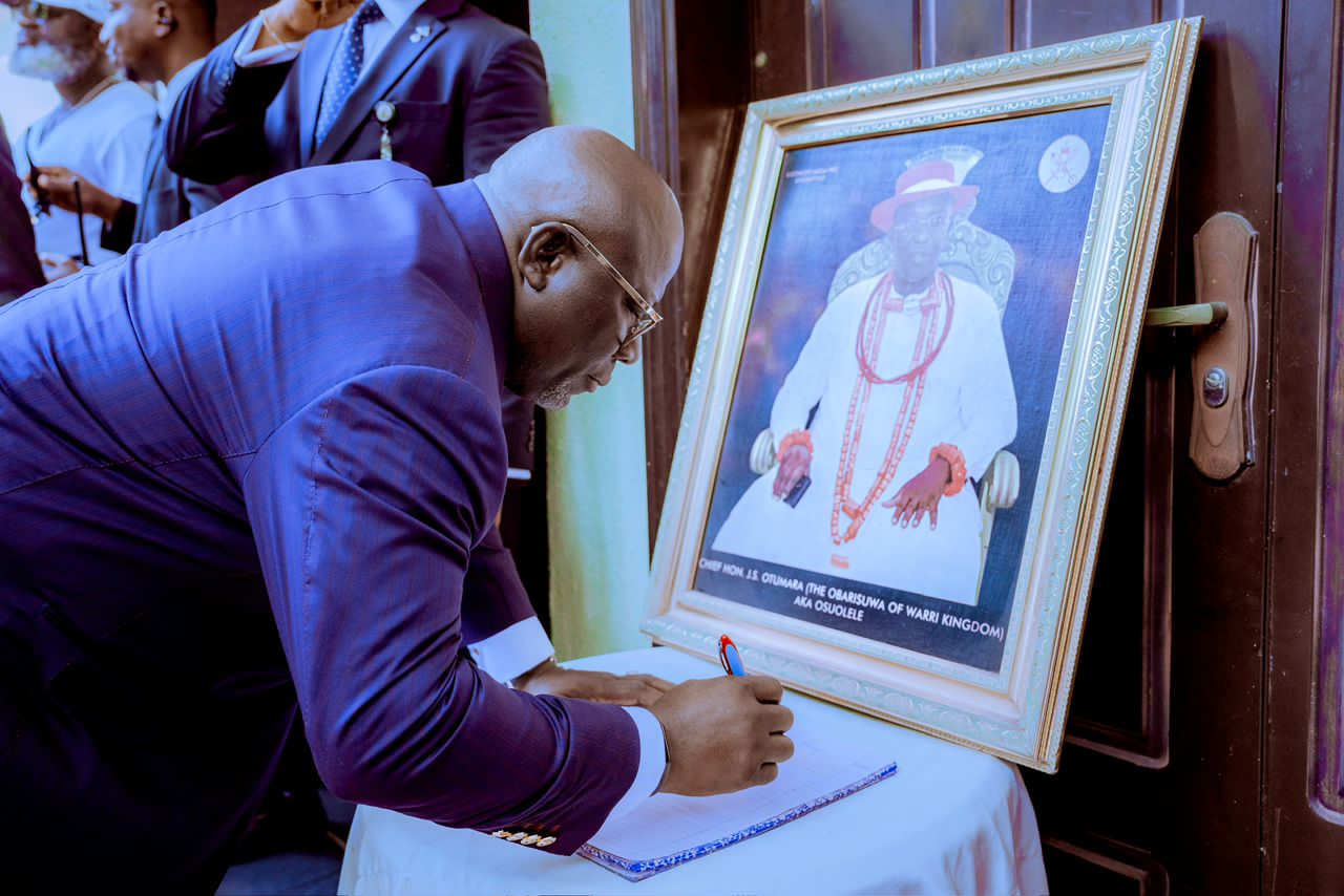 Oborevwori Pays Condolence Visit to Late Dr. Joseph Otumara’s Family, Describes Him as a Unifying Leader