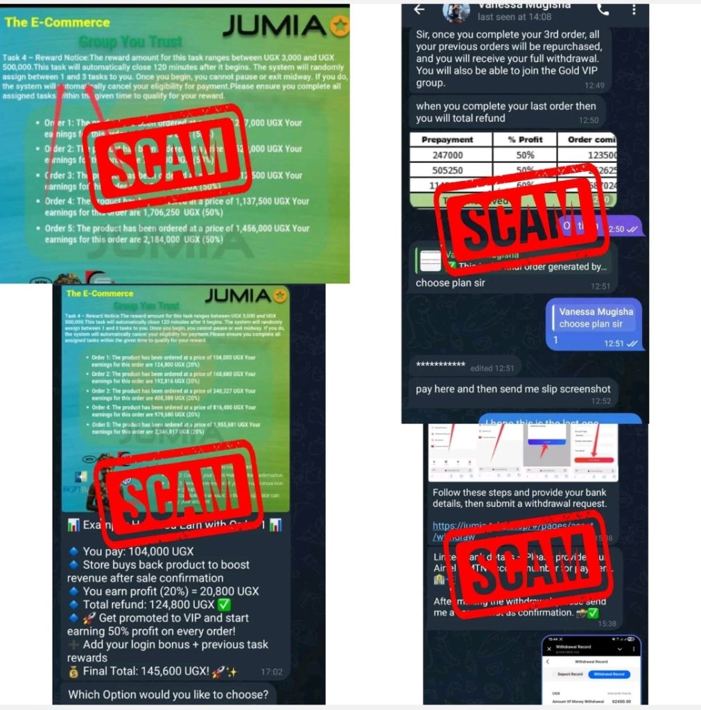 Jumia Warns Public Against Rising Impersonation Scams on Telegram, WhatsApp