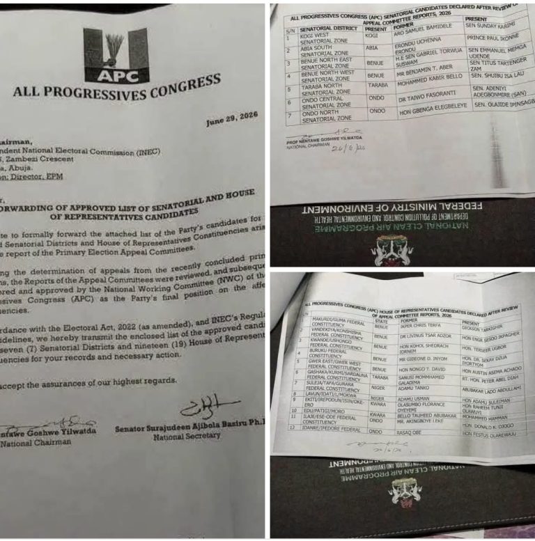 Benue APC Crisis Deepens as Jirgba Alleges Gross Miscarriage of Justice