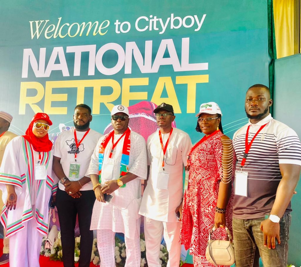Hon. Ogah Mark Okpanachi and other City Boy Movement officials