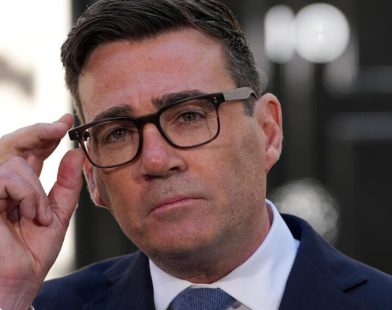 UK Prime Minister Andy Burnham announcing his new cabinet after taking office.