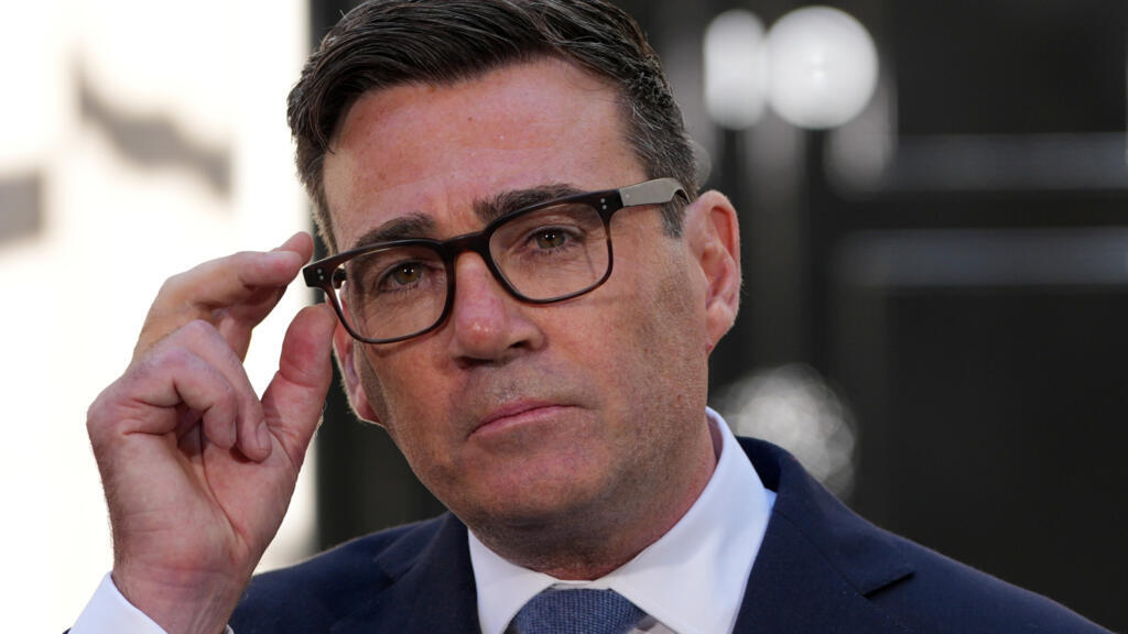 UK Prime Minister Andy Burnham announcing his new cabinet after taking office.