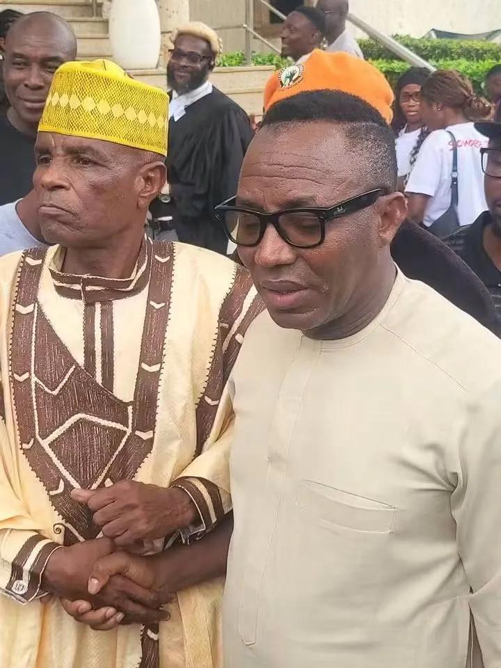Omoyele Sowore speaks after alleging he met Haruna Gololo at Kuje Correctional Centre.