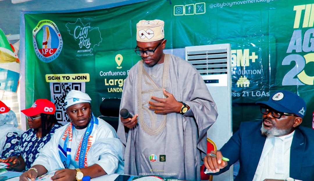 Kogi State Coordinator of the City Boy Movement, Hon. Jerry Olayemi