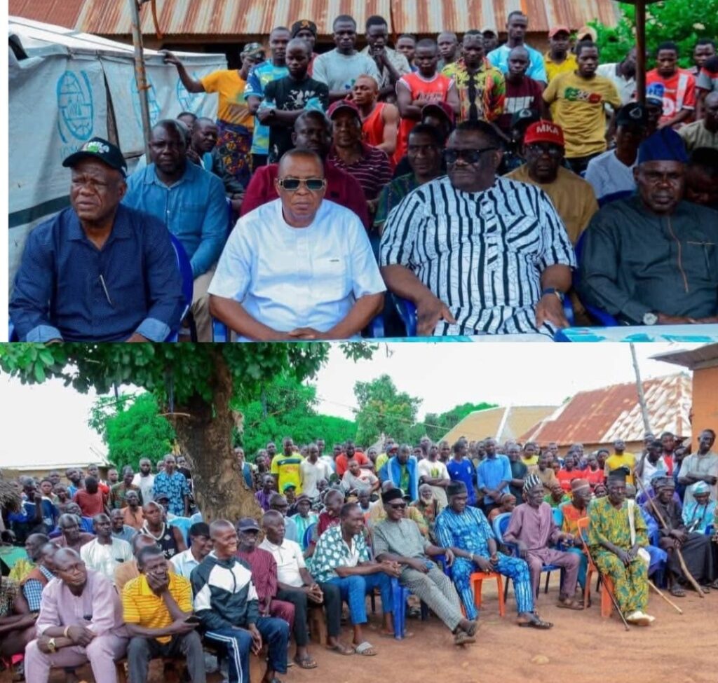 Michael Aondoakaa visits Guma community following deadly attack