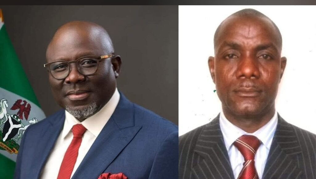 Delta State Governor Sheriff Oborevwori and Director-General of the Delta State Bureau for Orientation and Communications, Dr Fred Latimore Oghenesivbe