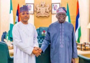 Kogi State Governor Ahmed Usman Ododo and President Bola Ahmed Tinubu