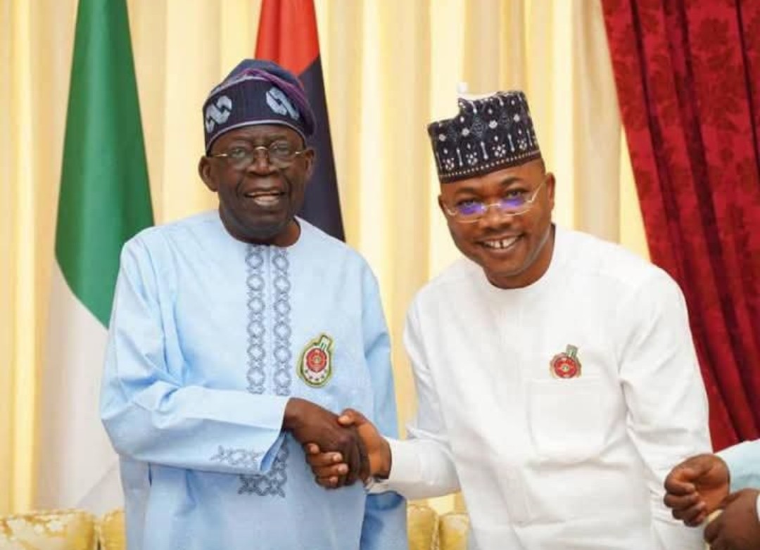 President Bola Ahmed Tinubu and Kogi State Governor Ahmed Usman Ododo