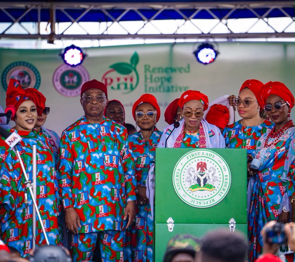 Oluremi Tinubu receiving traditional recognition in South-East Nigeria
