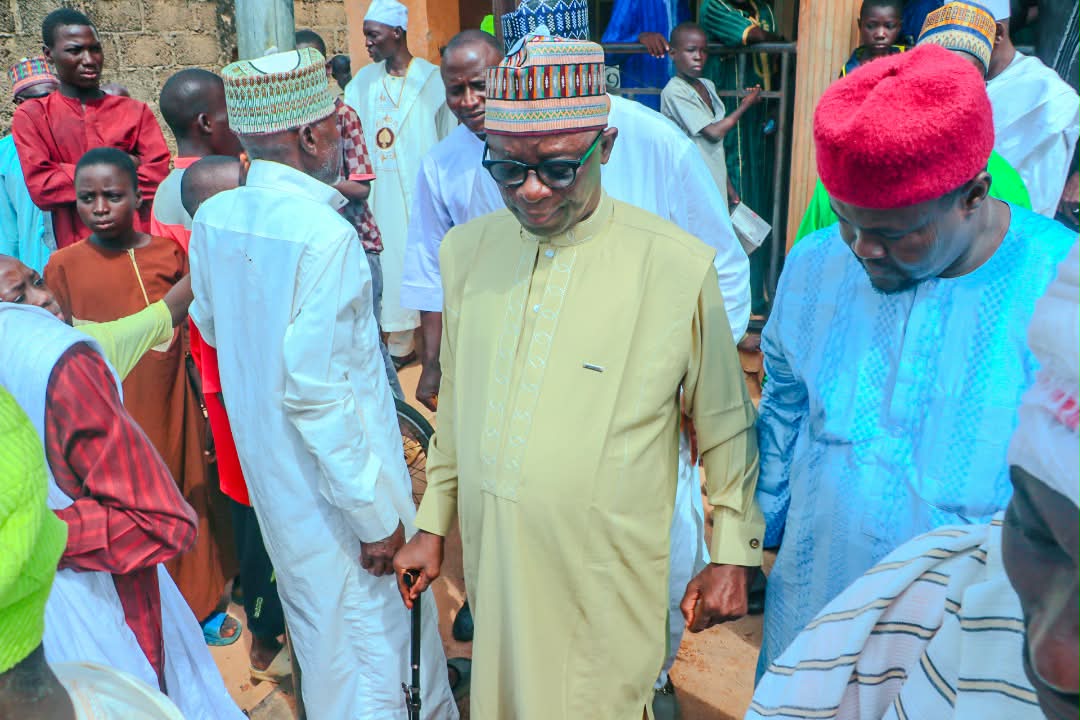 Former Speaker Ibrahim Balarabe Abdullahi among guests who attended the wedding ceremony