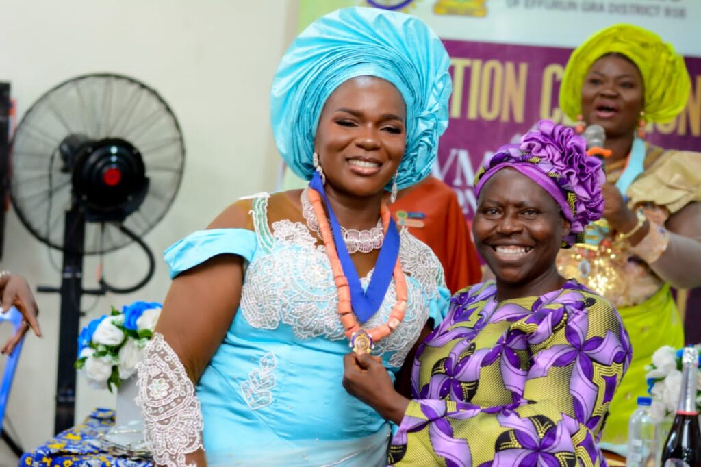 Newly inducted Inner Wheel Club International District 916 Nigeria President, IWM Odijie Keonyenasoa, announces healthcare awareness, delivery kit distribution and skills acquisition initiatives for women and young people in Delta State.